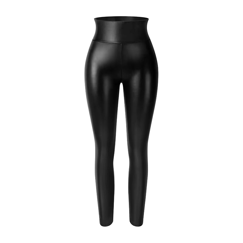 PU Faux Leather Legging Sexy Thin Black Women Leggings New Fashion Stretchy Fitness Casual Pants Warm Waterproof Skinny Push Up